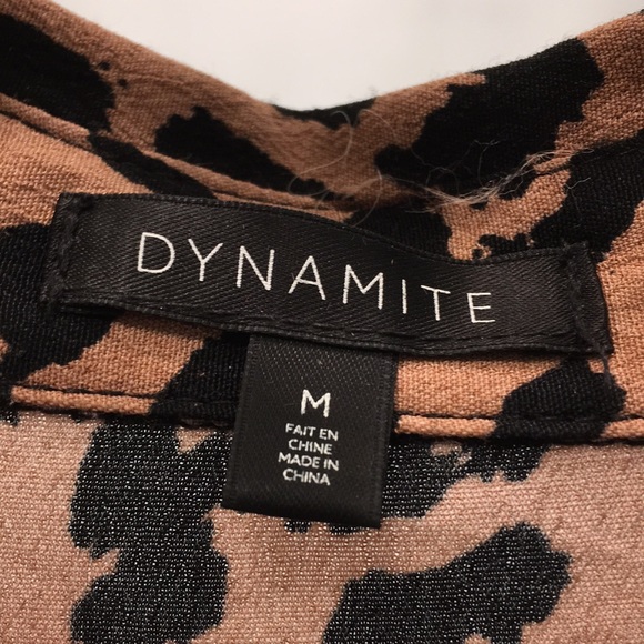 EUC Dynamite Button Down Blouse - Picture 2 of 7